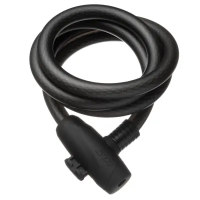 Велозамок KLS Hardcoil 15х1800 Black (hub_9uvdmf) - 2 - Robinzon.ua
