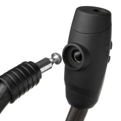 Велозамок KLS Hardcoil 15х1800 Black (hub_9uvdmf) - 3 - Robinzon.ua