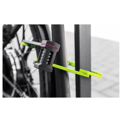 Велозамок ABUS 5700C/80 Bordo uGrip Lime (877933) - 2 - Robinzon.ua