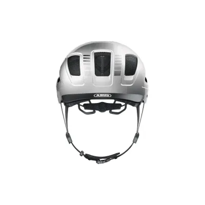 Шолом велосипедний ABUS HYBAN 2.0 M 52-58 Signal Silver (869143) - 2 - Robinzon.ua