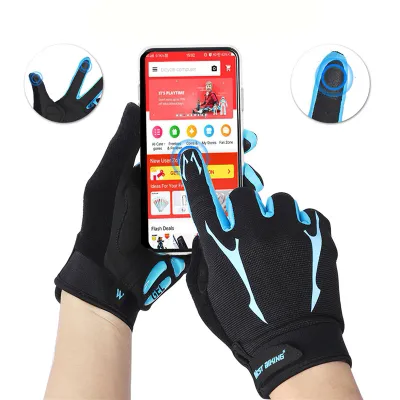 Рукавички велосипедні West Biking 0211191 XL Blue (4935-14767) - 3 - Robinzon.ua
