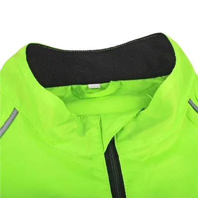 Вітровка велосипедна Nuckily MJ004 Fluorescent S Салатовий (5081-14967) - 2 - Robinzon.ua