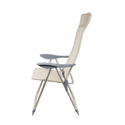 Складаний шезлонг крісло Levistella Gp20022010 Ivory - 2 - Robinzon.ua