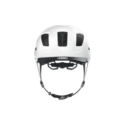 Шолом велосипедний ABUS HYBAN 2.0 M 52-58 Polar White - 2 - Robinzon.ua