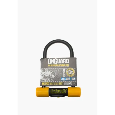 Велозамок Onguard U-lock 8013М BULLDOG Medium 90x175 Чорний з жовтим - 1 - Robinzon.ua