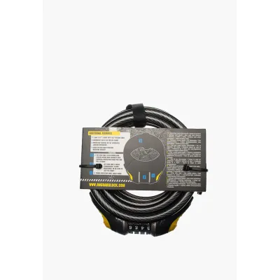 Велозамок кодовый Onguard 8031L DOBERMAN 240см х 12мм Черный - 2 - Robinzon.ua