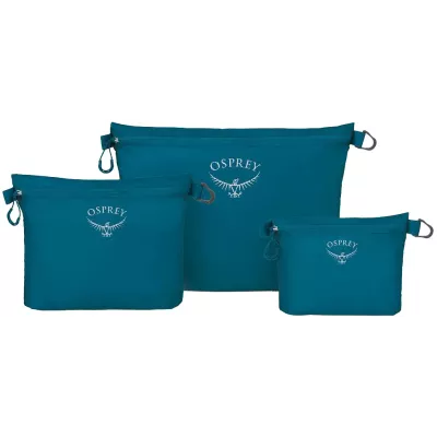 Набір органайзерів Osprey Ultralight Zipper Sack Set waterfront blue - O/S - синій - Robinzon.ua