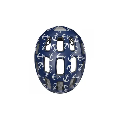 Велосипедний шолом дитячий ABUS YOUN-I 2.0 S 48–54 Blue Anchor - 1 - Robinzon.ua