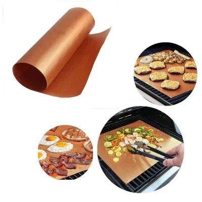 Комплект антипригарний килимок для BBQ та Набір кухонного приладдя 6 в 1 Рожевий (vol-1219) - 2 - Robinzon.ua