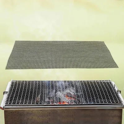 Набор антипригарный коврик-сетка для BBQ и гриля и Лопатка с антипригарным покрытием Желтая (n-1202) - 2 - Robinzon.ua