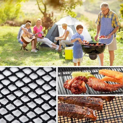 Набор антипригарный коврик-сетка для BBQ и гриля и Лопатка с антипригарным покрытием Желтая (n-1202) - 7 - Robinzon.ua