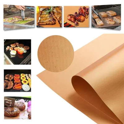 Антипригарний килимок для BBQ та гриля Бронзовий 40 х 33 см (n-1210) - 4 - Robinzon.ua