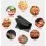 Комплект антипригарный коврик для BBQ Черный и Лопатка с антипригарным покрытием Оранжевая (vol-1224) - 2 - Robinzon.ua