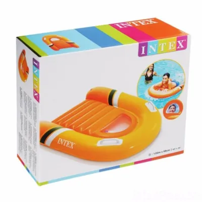 Плотик-доска надувной детский Intex Surf rider 102x89см Оранжевый (58154) - 2 - Robinzon.ua