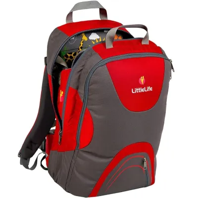 Little Life рюкзак для переноски ребенка Traveller S3 red - 1 - Robinzon.ua
