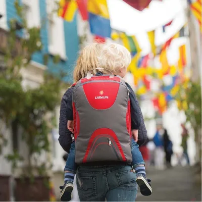 Little Life рюкзак для переноски ребенка Traveller S3 red - 3 - Robinzon.ua