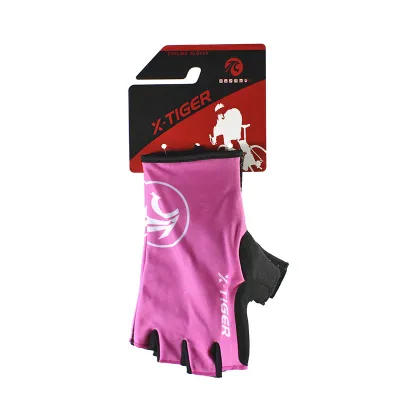 Рукавички велосипедні X-Tiger XM-DPST-17503 2XL Pink White без пальців - 2 - Robinzon.ua