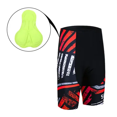 Вело костюм для мужчин Siilenyond XM-DT-050 3XL Stripes Красный - 3 - Robinzon.ua