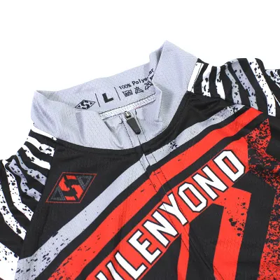 Вело костюм для чоловіків Siilenyond XM-DT-050 XS Stripes Червоний - 1 - Robinzon.ua