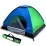 Палатка туристическая Camping Spot 2х1х1.1м 2-х местная кемпинговая для рыбалки и отдыха Сине зеленый - Robinzon.ua