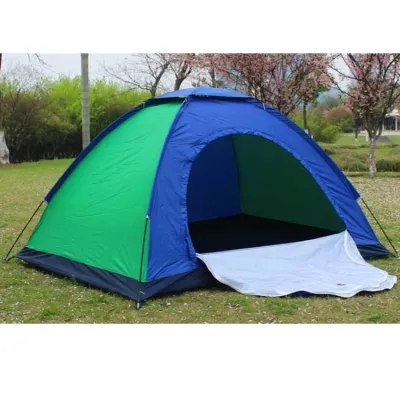 Палатка туристическая Camping Spot 2х1х1.1м 2-х местная кемпинговая для риболовлі та отпочинку Сине зеленый - 2 - Robinzon.ua