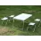 Раскладной туристический стол Easy Campi для пикника со стульями складной стол и 4 стула Белый+Bluetooth колонка Е2 - 5 - Robinzon.ua