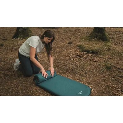 Коврик самонадувной Easy Camp Self-inflating Lite Mat Single 5.0 cm Зеленый (1046-300055) - 1 - Robinzon.ua