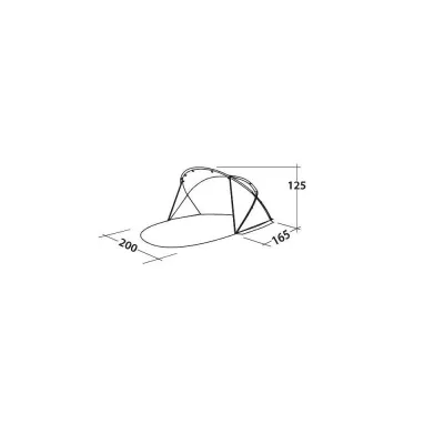 Палатка Easy Camp Tent Shell (1046-120366) - 2 - Robinzon.ua