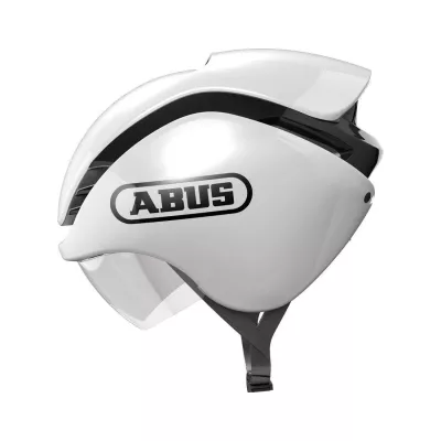 Шлем велосипедный ABUS GAMECHANGER Tri L 58-61 Shiny White 642784 - Robinzon.ua