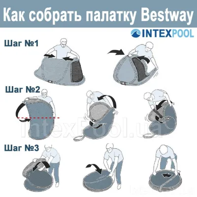 Палатка двухместная Pavillo Bestway 68097 220 х 120 х 90 см - 7 - Robinzon.ua