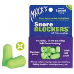 Беруши MACK`S Snore Blockers мягкие 12 пар - Robinzon.ua