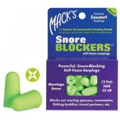 Беруши MACK`S Snore Blockers мягкие 12 пар - Robinzon.ua