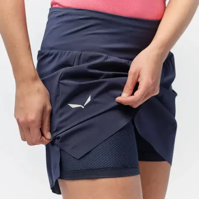 Спідниця-шорти Salewa Antermoia Durastretch Women's Skort, Blue, 38/32 (280393960) - 6 - Robinzon.ua