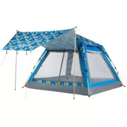 Палатка KingCamp Positano Palm Blue (1026-KT3099_PALMBLUE) - Robinzon.ua