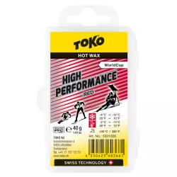 Парафин высокофторовый Toko High Performance Red 40g (1052-550 1026) - Robinzon.ua