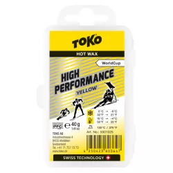 Парафин высокофторовый Toko High Performance Yellow 40 g (1052-550 1025) - Robinzon.ua