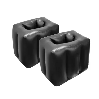 Комплект надувних подушок для ніг Lesko SUV-X1 Black 45*38*35 см. 2шт - 1 - Robinzon.ua