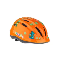 Велосипедный детский шлем Onride Clip динозавры M 52-56 Оранжевый 69078900073 - Robinzon.ua