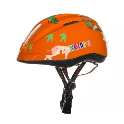 Велосипедный детский шлем Onride Clip динозавры S 48-52 Оранжевый 69078900072 - Robinzon.ua