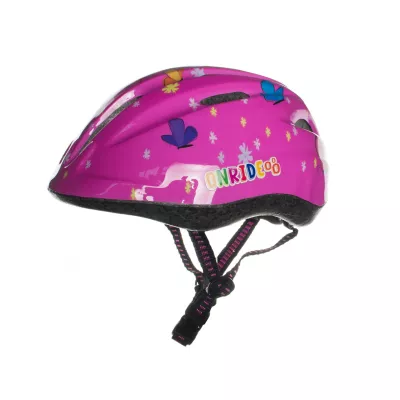 Велосипедный детский шлем Onride Clip бабочки M 52-56 Розовый 69078900075 - Robinzon.ua