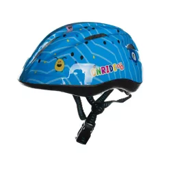 Велосипедный детский шлем Onride Clip монстрики M 52-56 Cиний 69078900077 - Robinzon.ua