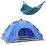 Автоматическая палатка Camping Spot 4-х местная водонепроницаемая с сеткой Синяя+Гамак подвесной Синий - 8 - Robinzon.ua