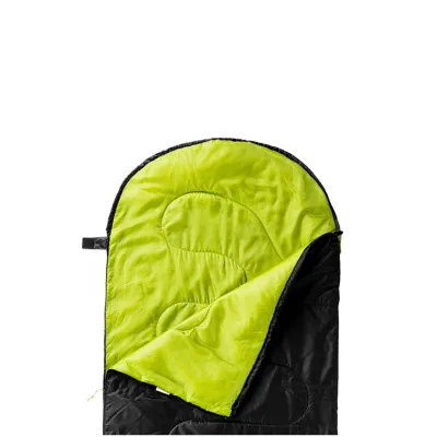Спальный мешок Hi-Tec Mumio (SB014) 210x75 см Right Zip Черный с зеленым JS.120.11 - 4 - Robinzon.ua