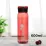 Бутылка для воды CASNO 600 мл KXN-1211 Красная с соломинкой - 1 - Robinzon.ua