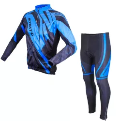 Вело костюм для мужчин KIDITO KM-CT-09202 2XL Синий (8272-37541) - Robinzon.ua