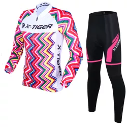 Вело костюм X-Тiger XW-CT-155 Trousers XХL Multicolor Zigzag (8270-37585) - Robinzon.ua