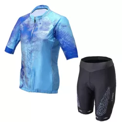 Вело костюм для женщин X-tiger XM-DBT-302 L Blue (9883-37659) - Robinzon.ua