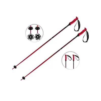 Палиці гірськолижні Volkl Phantastick Ski Poles (18 mm) Red-Black 90 169810-90 - 1 - Robinzon.ua