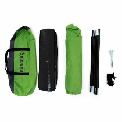 Палатка четырехместная Ranger Ascent 4 RA 6620 Black/Green - 6 - Robinzon.ua
