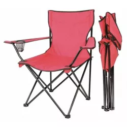 Комплект туристический складной стул 2 шт Folder Seat в чехле Красный - Robinzon.ua